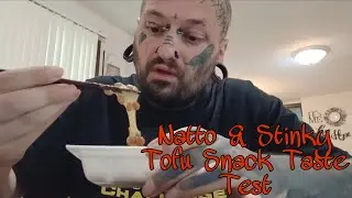Natto & Stinky Spicy Tofu Snack Taste Test/Review 