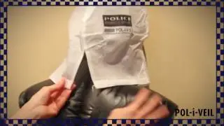 SPITGUARD Poliveil poliviel spitmask spithood POLICE USE