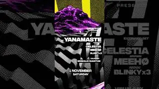 MVMNT pres. YANAMASTE @ Block 33 (Thessaloniki) - Nov 1st 2025