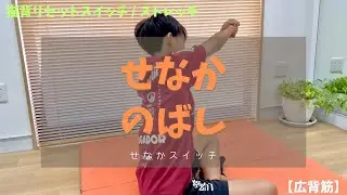 せなかのばし 猫背リセットスイッチストレッチ