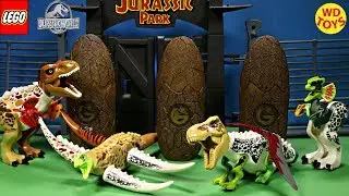 New Lego Dinosaur 11 Hybrid Surprise Eggs Jurassic World 11 Mutant, Freak Dino Zoo Playset  Unboxing