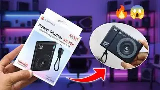 10000mAh Power Bank: Power SUTTER AIR 10K - Magnetic Charging & Slim Design | Full Unboxing 🔥