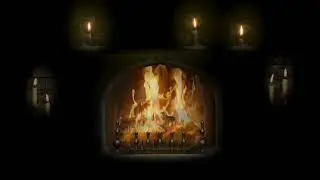 🔥 Relaxing Fireplace Ambience | Cozy Fire Place for Sleep, Study & Stress Relief