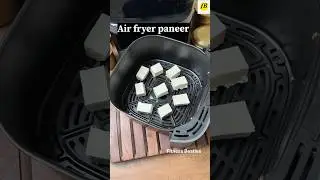 Viral less oil paneer tikka in air fryer #shorts #yt #trendingshorts #viralreels