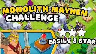 How to Get 3 Stars in Monolith Mayhem Event | Clash of Clans Attack Strategy