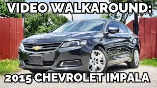 VIDEO WALK-AROUND: 2015 CHEVROLET IMPALA LS - HIDALGO MOTORS CO LLC HOUSTON