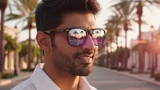 Beach Sunglasses Green Screen Video | Fashion Product Ad Footage
