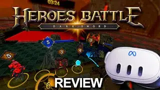Heroes Battle Darksword - FREE VR/MR Tabletop Strategy Game, But Embarrassingly Pay to Win (Review)