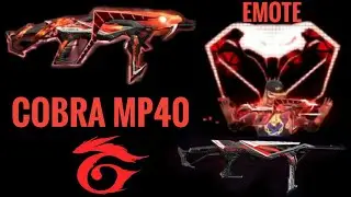 EVO MP40 FREE FIRE || NEW COBRA MP40 || EVO MP40 EMOTE , ATTRIBUTE || KING OF MP40 😱😱😱 || OPD 🔥🔥