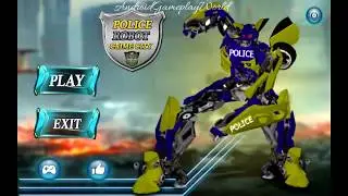 Police Robot Grand City Android Gameplay