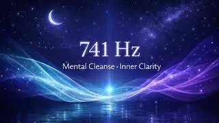 741 Hz Frequency Healing | Detox Negative Energy | Mental Clarity & Awakening | Deep Meditation