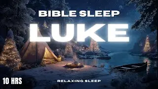 LIVE All Night: Fall Asleep with the Gospel of Luke | Peaceful Bible Reading