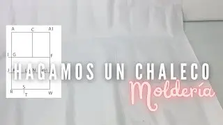 Molde de un chaleco/Parte 1/Delantero/@TefaOquendo