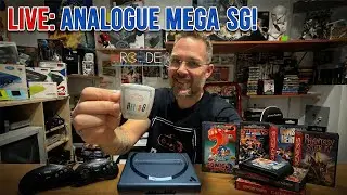 Analogue Mega SG resuscita SEGA Mega Drive in 1080p! LIVE