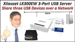 XiiAOZET LK300EW 3-port USB Network Server Review