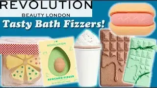 Revolution TASTY BATH FIZZIES Demonstration & Review