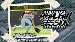 Tanner Drda's (Sam Houston State) Senior Future Games power surge made two-way potential UNDENIABLE