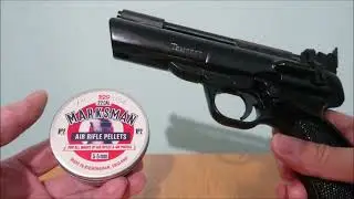 Webley Tempest .22 Air Pistol. A quick look and firing off a couple of shots.