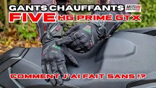 Présentation des Gants Five HT Prime GTX - Les gants chauffants pensé pour les motards !