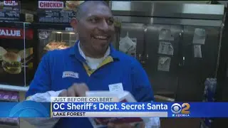 OC Deputies Play Secret Santa For Ridiculously-Hardworking Dad