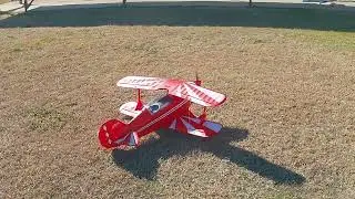 FMS Pitts S 2B V2 - 1st Flight of the Day - 9 Feb 2022