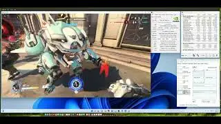 Overwatch Gameplay Apple Silicon M1 Mac Mini  Max settings 60FPS 2872x1328