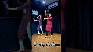 12 step Dodhiya/Garba | Tutorial |#dodhiya #garba #learngarba #newgarbasteps #garbalover |