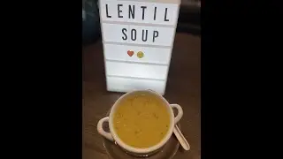 lentil soup| Masoor Daal Soup| Winter Special Soup| The Food Icon