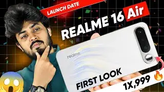 Realme 16 Air Launch Date In India | Realme 16 Price | Realme 16 Air Camera & Battery Processor 