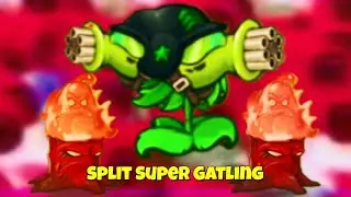 PVZ Fusion 3.2.1 🔫 Split Super Gatling ⚡ Xạ Thủ Máy Bắn 360 Độ #pvzfusion
