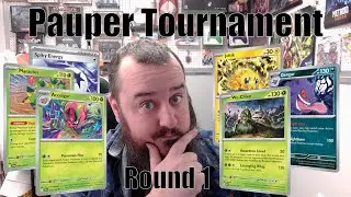 Round 1 of April Pauper Tournament! Bug Ninja vs Wo-Chien - Pokemon TCG