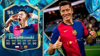 MUY BUENA CARTA PERO...QUE LES COSTABA MEJORARLO M&Aacute;S??? REVIEW LEWANDOWSKI TOTS 95 EA FC 25 UT