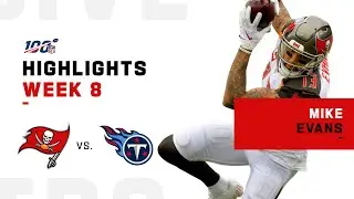 Mike Evans MONSTER Day w/ 198 YDs & 2 TDs! | NFL 2019 Highlights