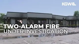Fire destroys office building in Salem