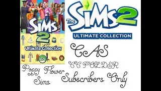 The Sims 2 CAS My Full Mods Folder♥