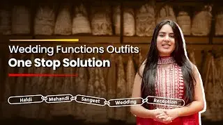 Wedding Functions Outfit Collection | Haldi, Mehndi, Sangeet, Wedding & Reception | Raj Rachna SURAT