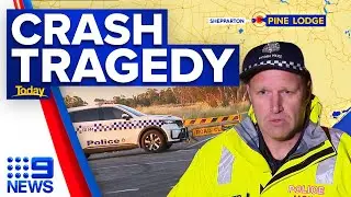 Four killed after car and ute collide in Victoria crash | 9 News Australia