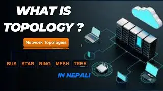 What is Topology ? Bus Topology Star Topology Ring Topology  and  How it's works  in Nepali 🇳🇵