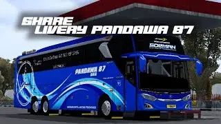 NEW LIVERY FREE POLOSAN ‼️ PANDAWA SOEMAN MOD JB3 SHD TRONTON SPEK SPEEDJACK BY FCRZ