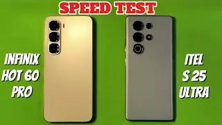 INFINIX HOT 60 PRO против ITEL S25 ULTRA | Тест скорости