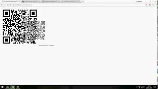 Codeigniter Login system using the QR CODE