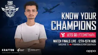 Meet The Finalists- Exclusive Interview with FTESMRTHAPA | PMNC Nepal 2021