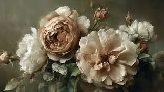 Vintage Still life TV Screensaver Digital Art