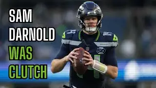 Sam Darnold OVERCAME MAJOR ADVERSITY For The Seattle Seahawks