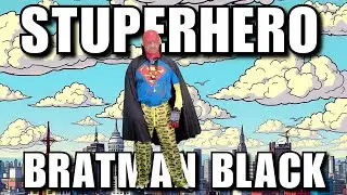 STUPERHERO Bratman Black