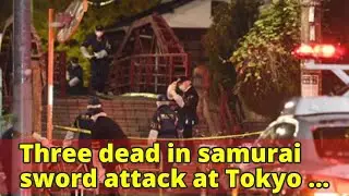 Three dead in samurai sword attack at Tokyo shrine