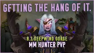 NEW DEEPWIND: THE HANG OF IT (3/3) - MM Hunter WoW PvP (Deepwind Gorge BFA 8.3)