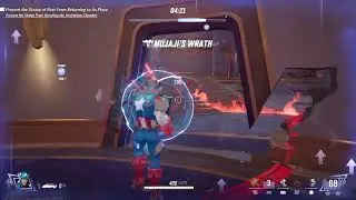 Marvel Rivals Cap Wolf Skin Gameplay