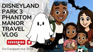 Phantom Manor - Disneyland Paris version of the Haunted Mansion. Full ride +walk around Disneyland