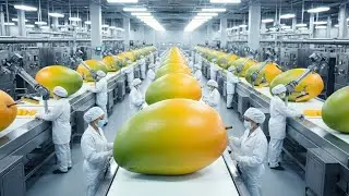 Inside a Modern Mango Processing Plant: From Fresh Mangoes to Smooth Fruit Puree